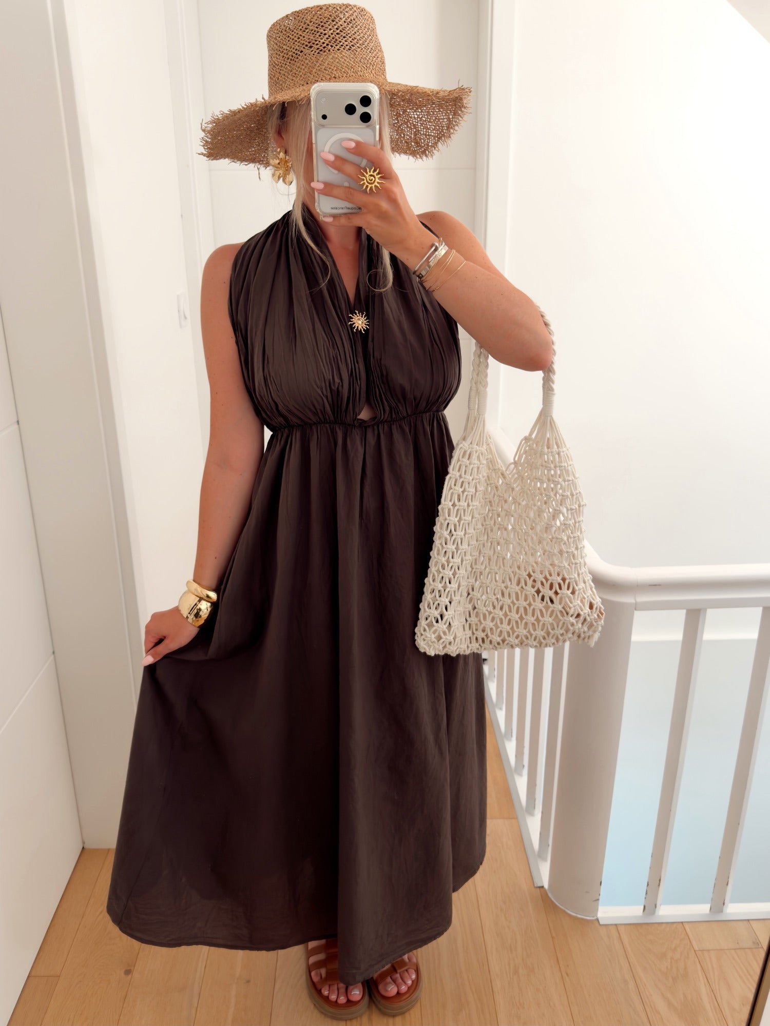 Robe JOSIE Marron