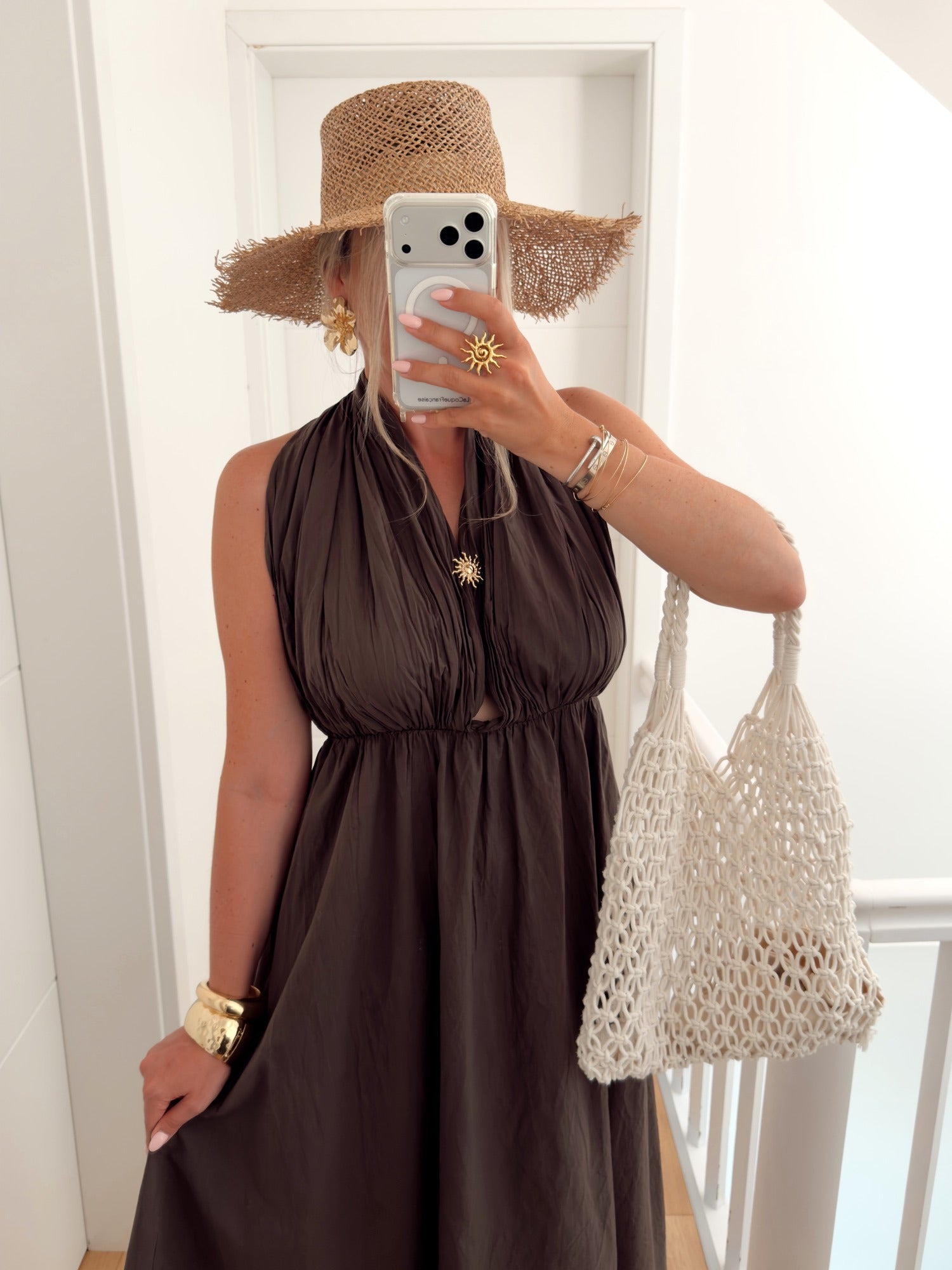 Robe JOSIE Marron