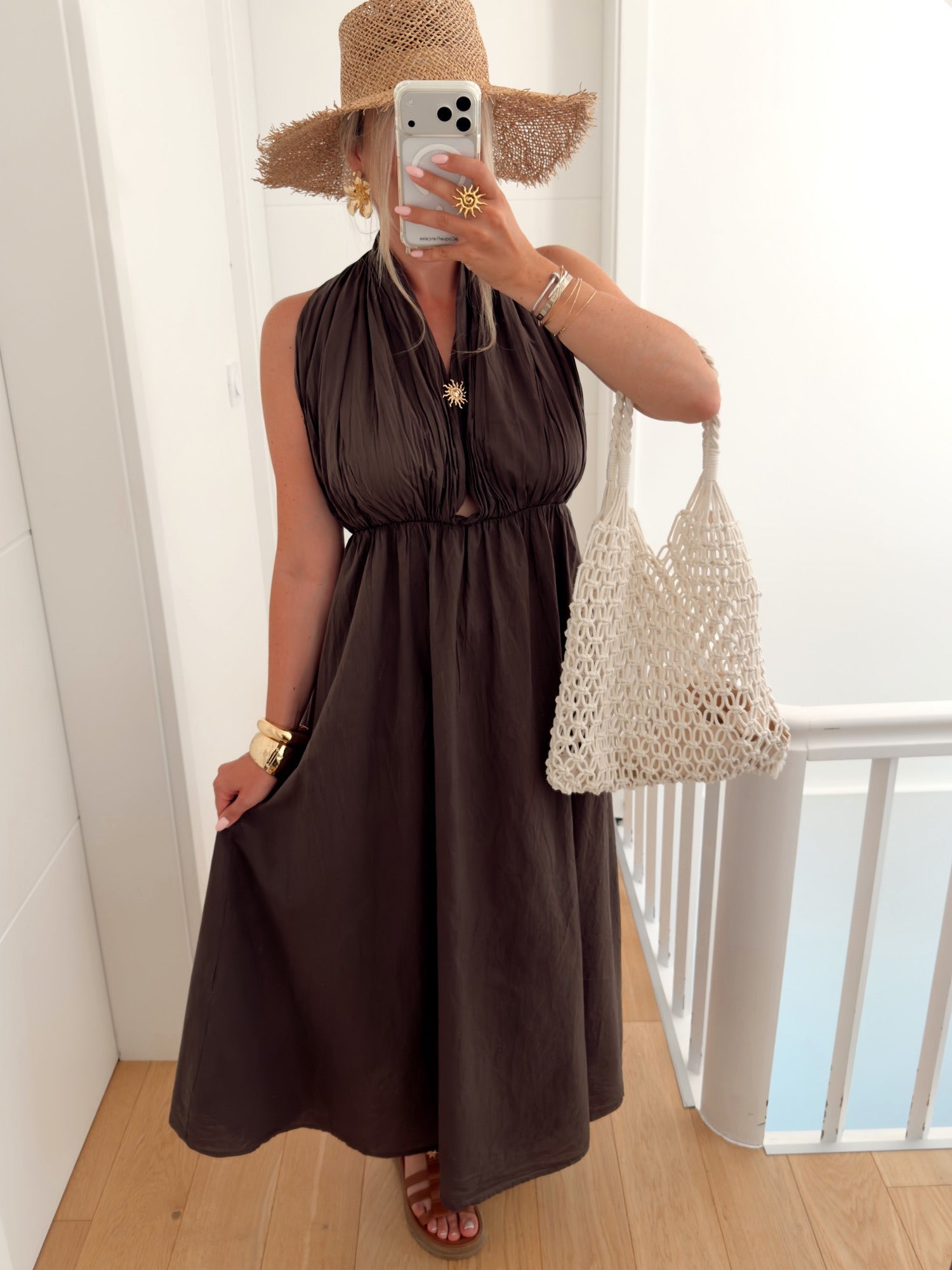 Robe JOSIE Marron