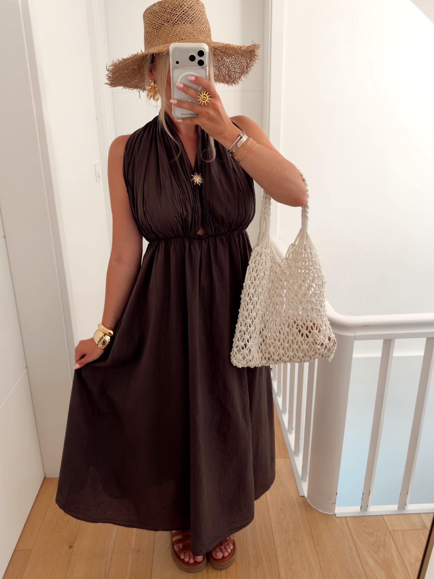 Robe JOSIE Marron