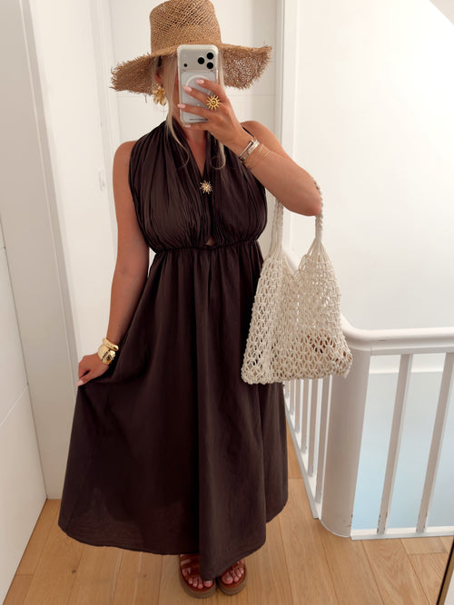 Robe JOSIE Marron