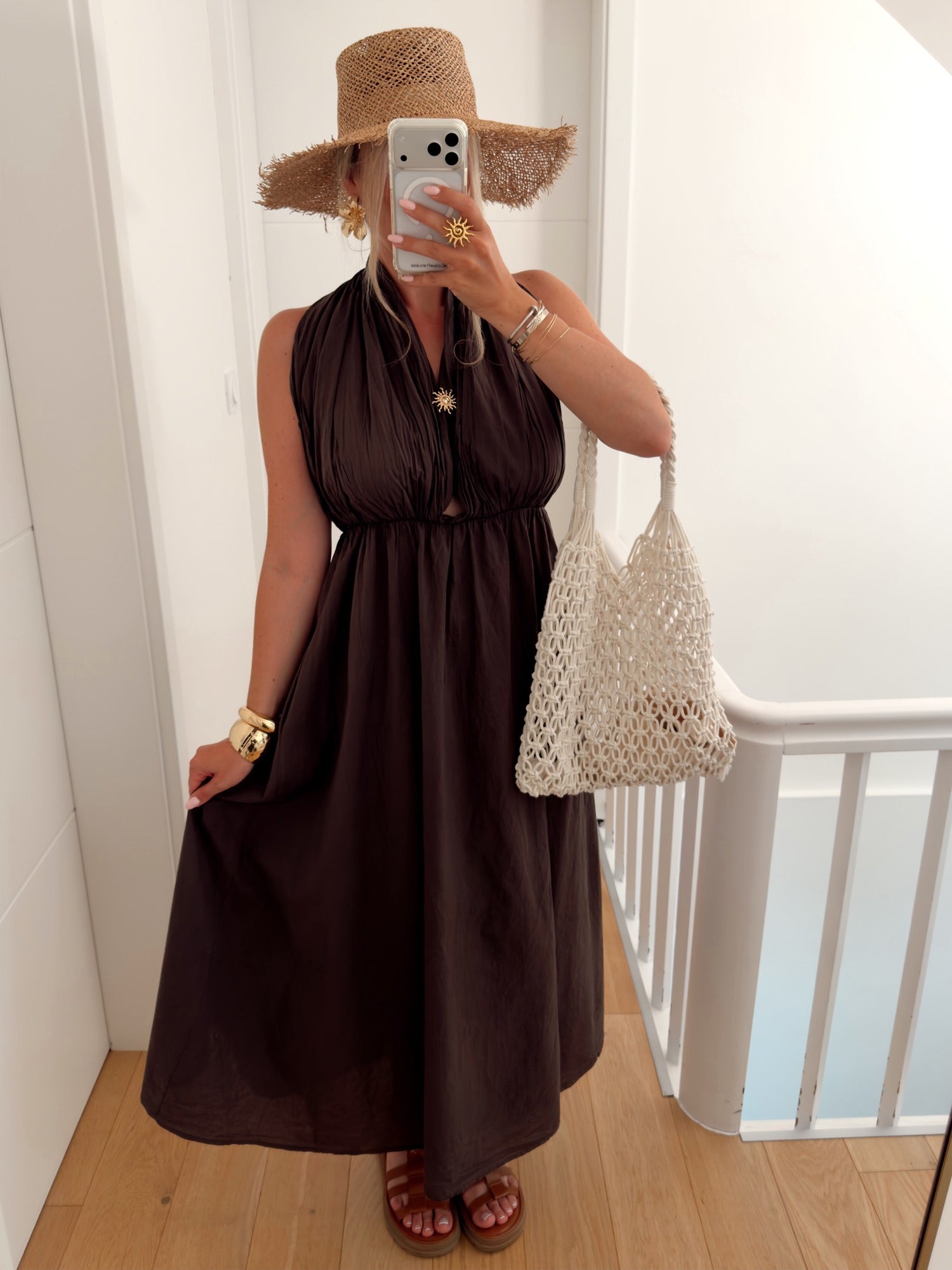 Robe JOSIE Marron