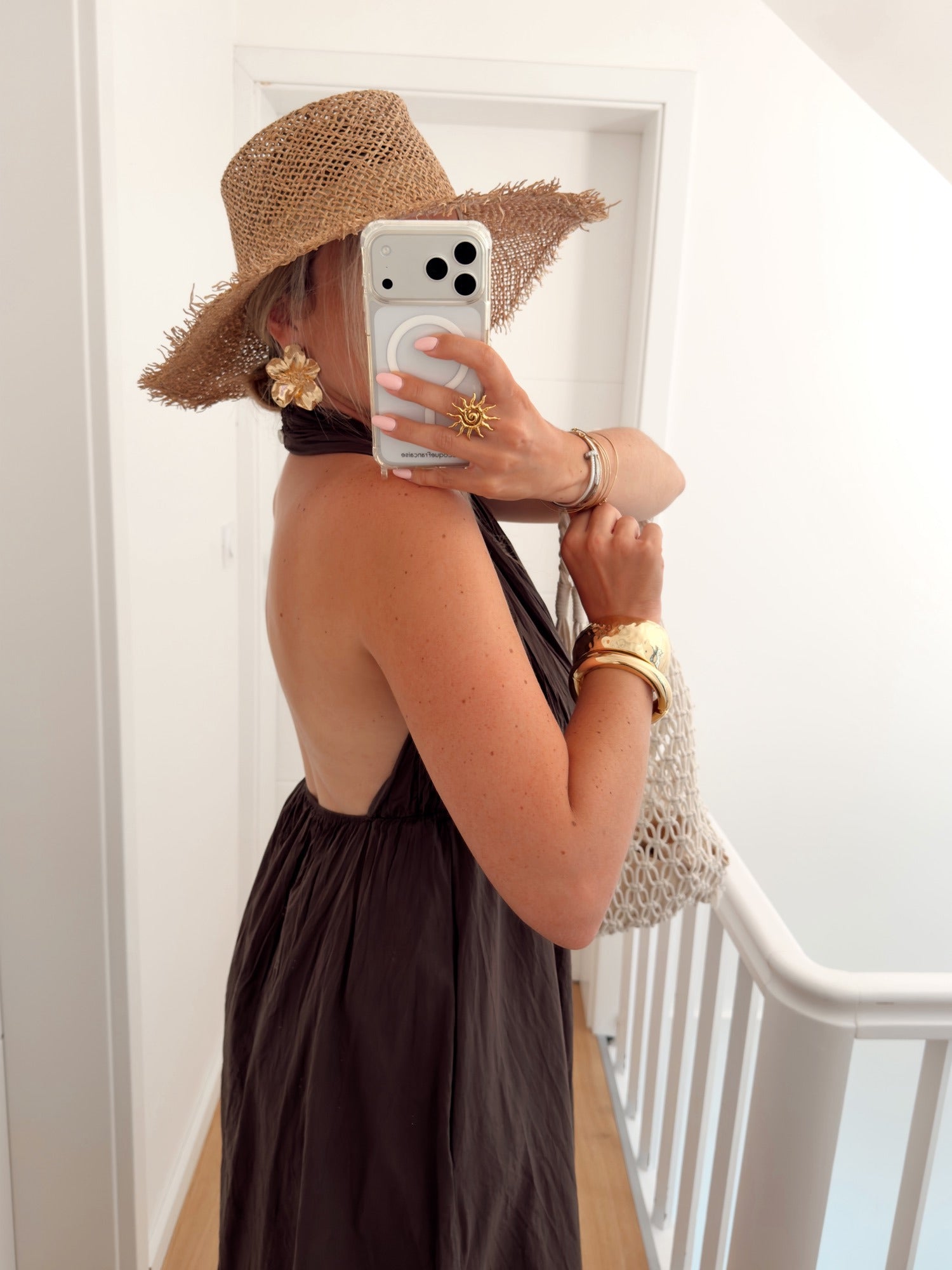 Robe JOSIE Marron