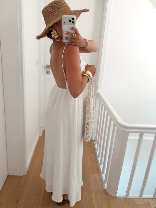 Robe FALLON Blanc