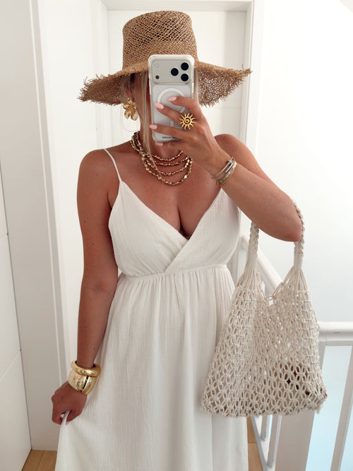 Robe FALLON Blanc