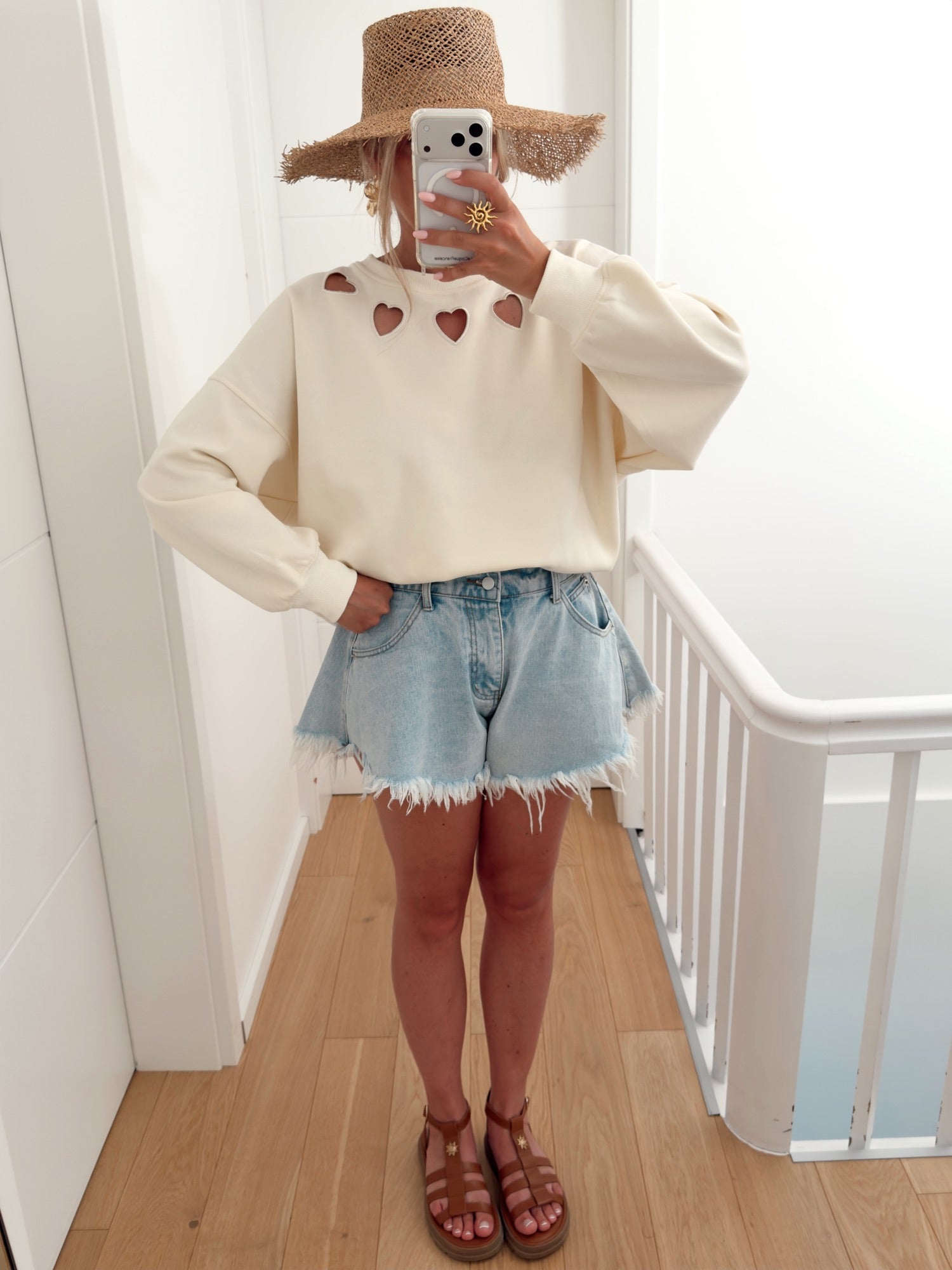 Pull HARTI Blanc