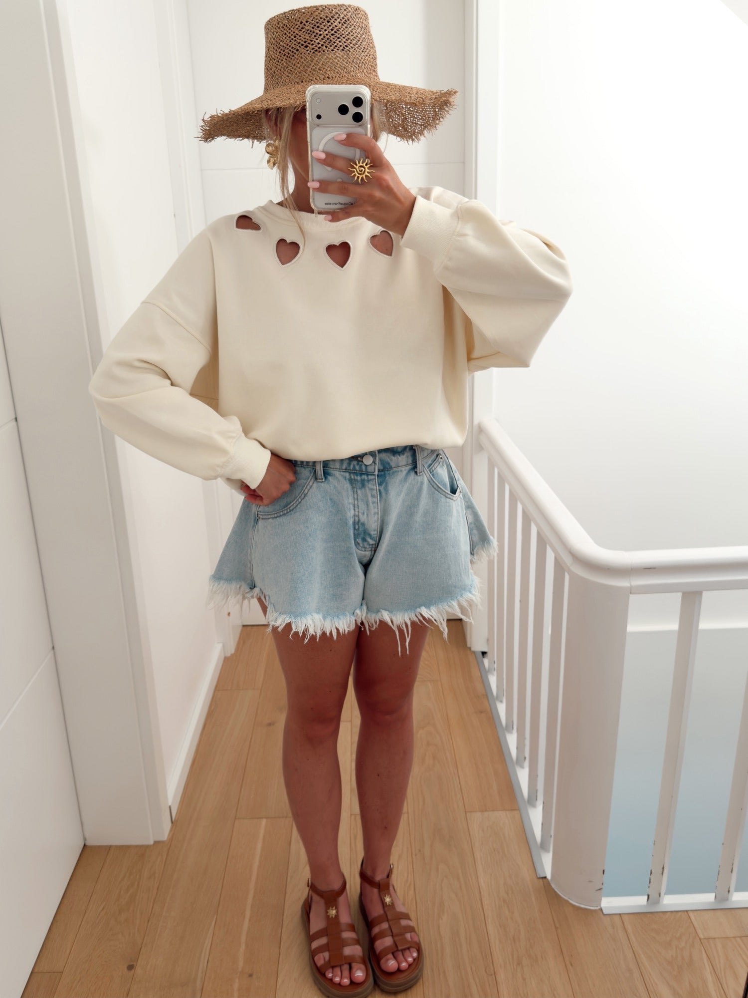 Pull HARTI Blanc