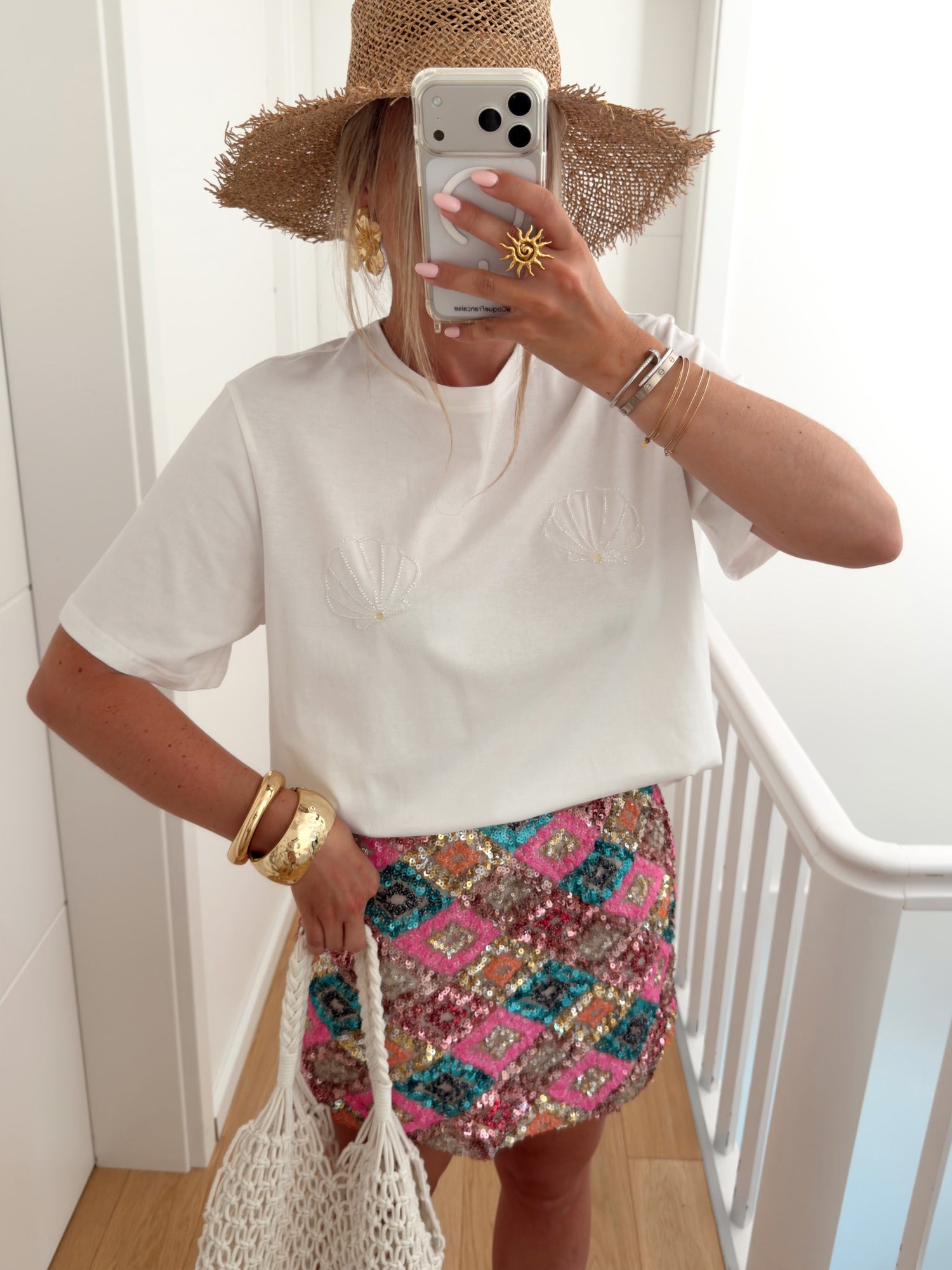 T-shirt MELO Blanc