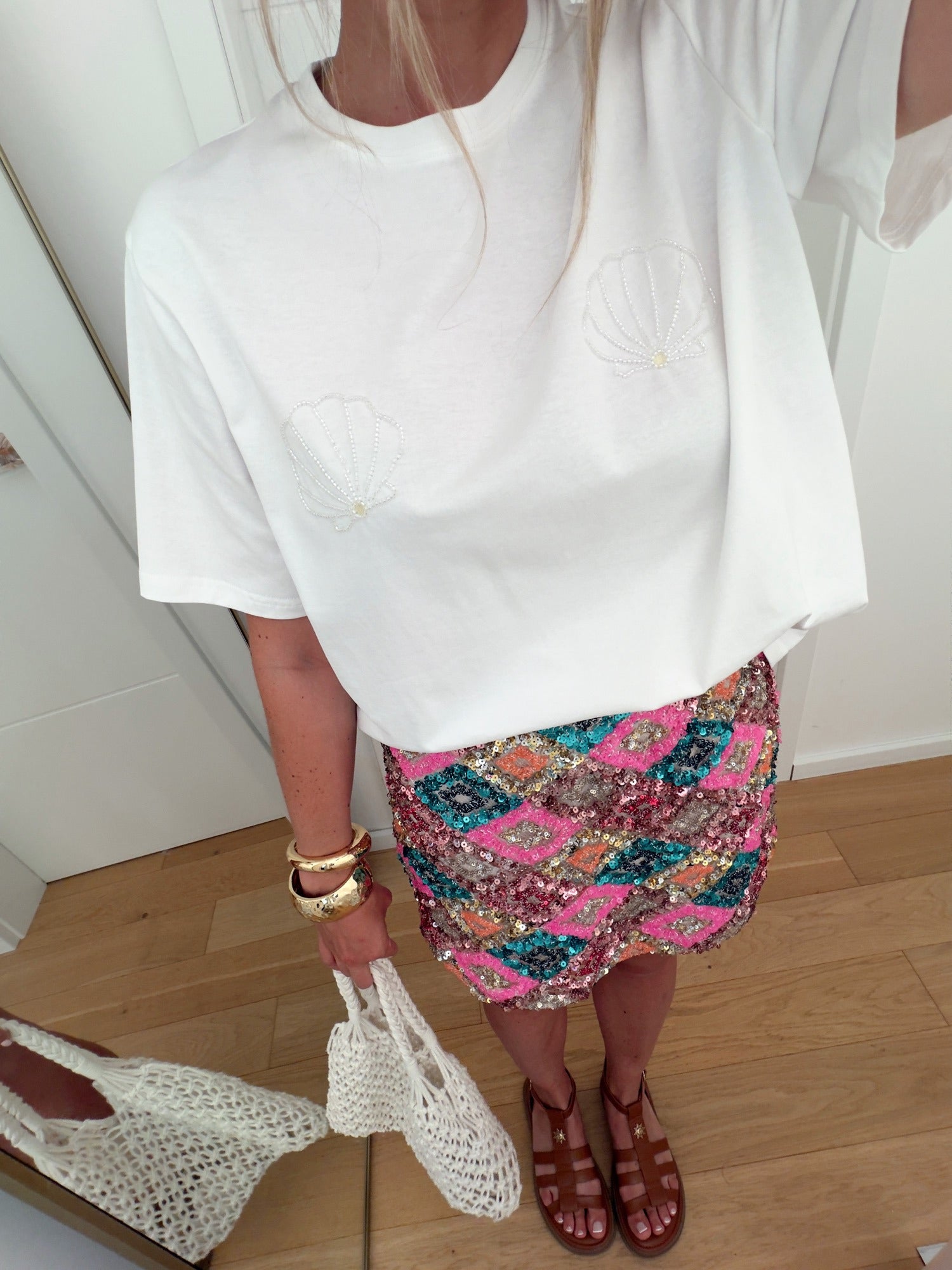 T-shirt MELO Blanc