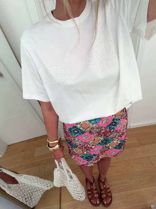 T-shirt MELO Blanc
