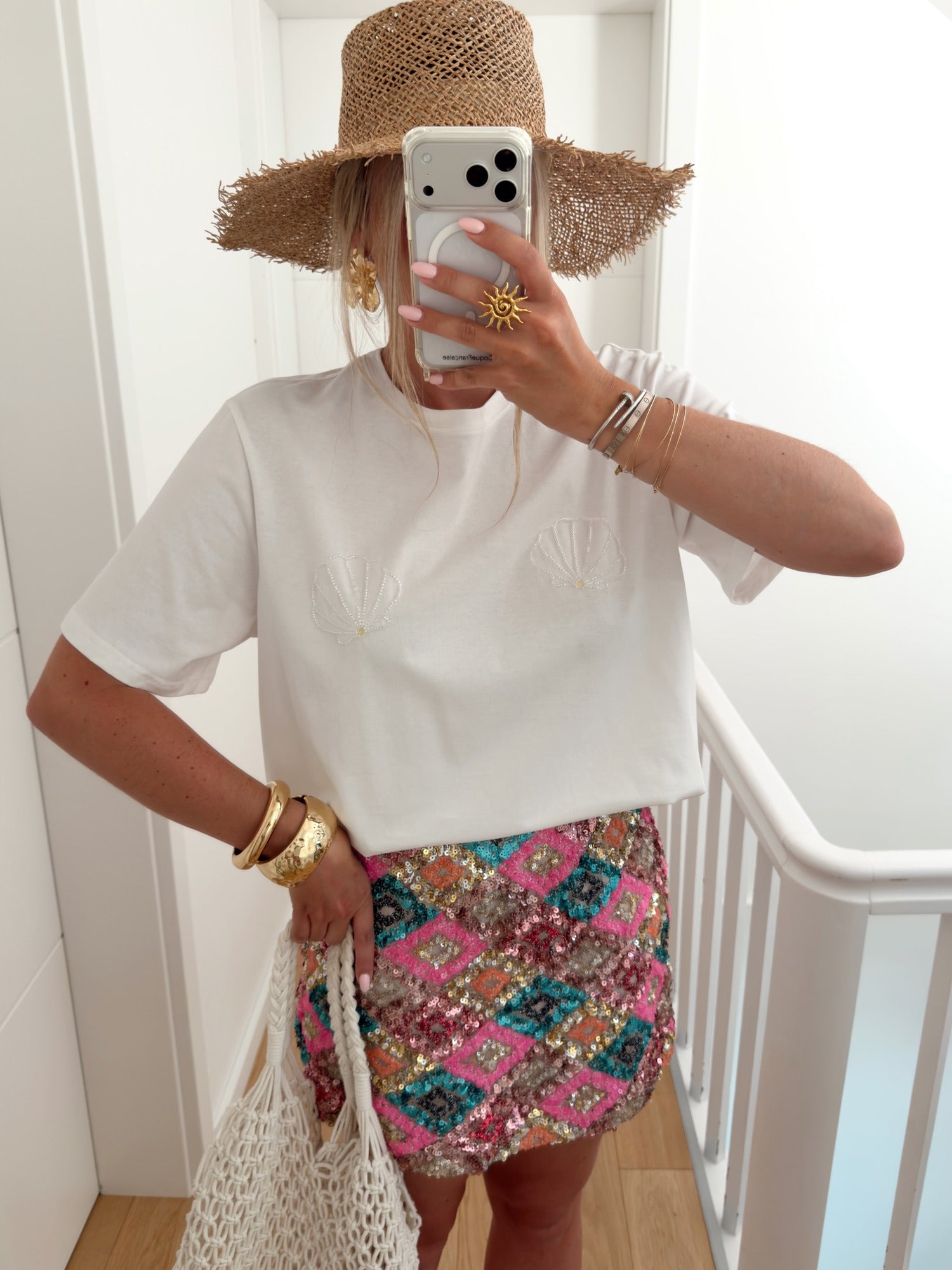 T-shirt MELO Blanc