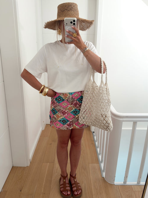 T-shirt MELO Blanc