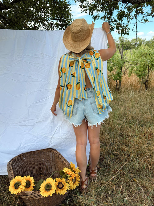 Blouse LYMO Bleu