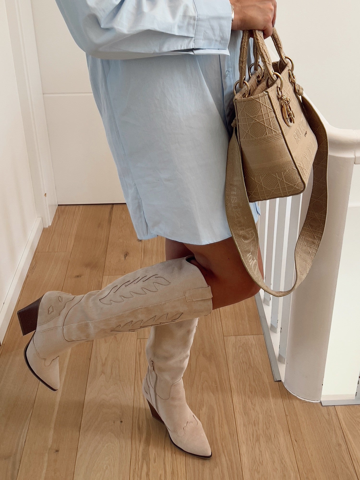 Santiags MALONE Beige