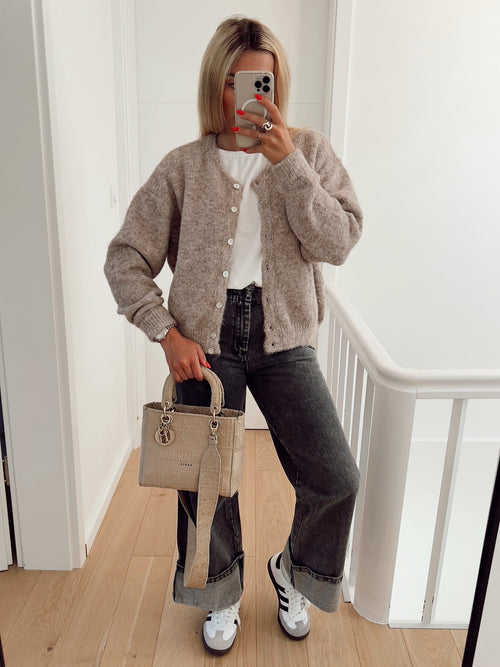Gilet JULIA Marron