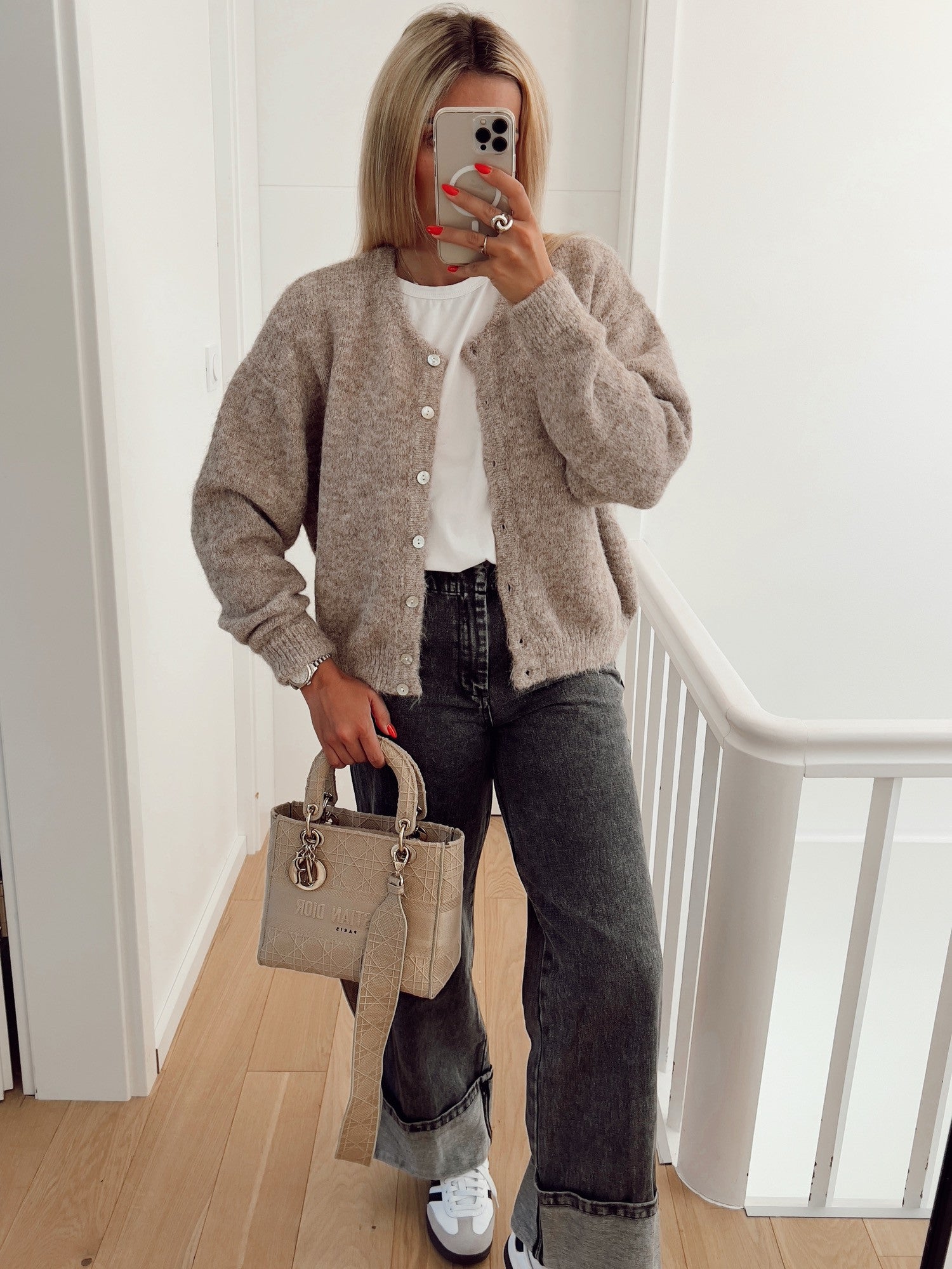Gilet JULIA Marron