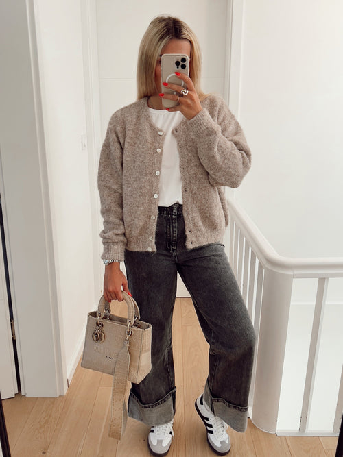 Gilet JULIA Marron
