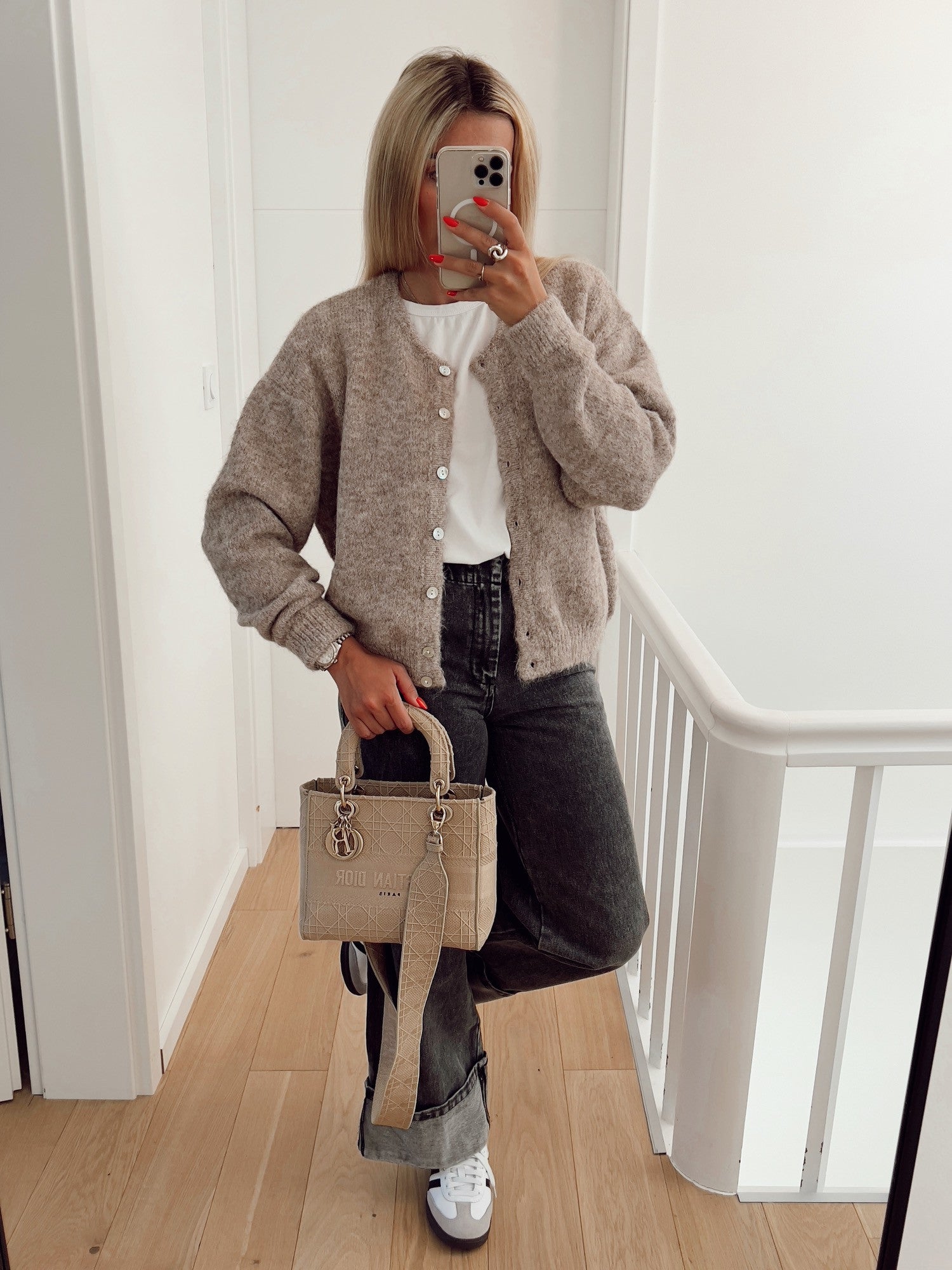 Gilet JULIA Marron