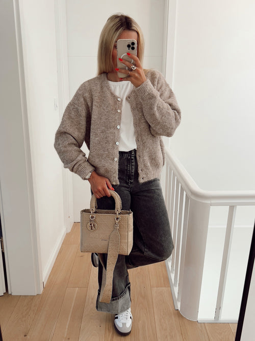 Gilet JULIA Marron