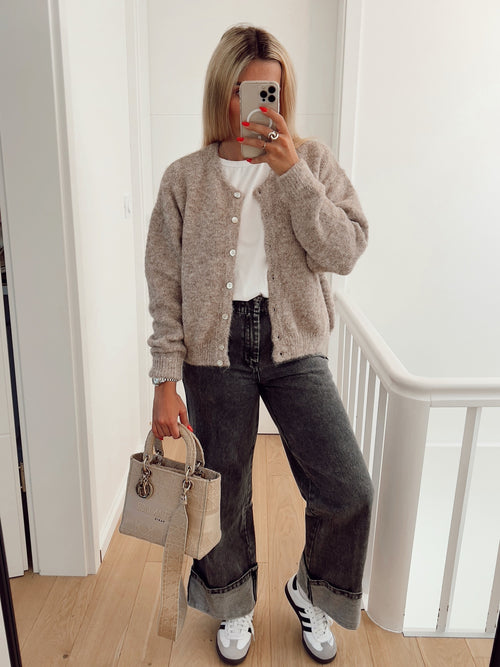 Gilet JULIA Marron