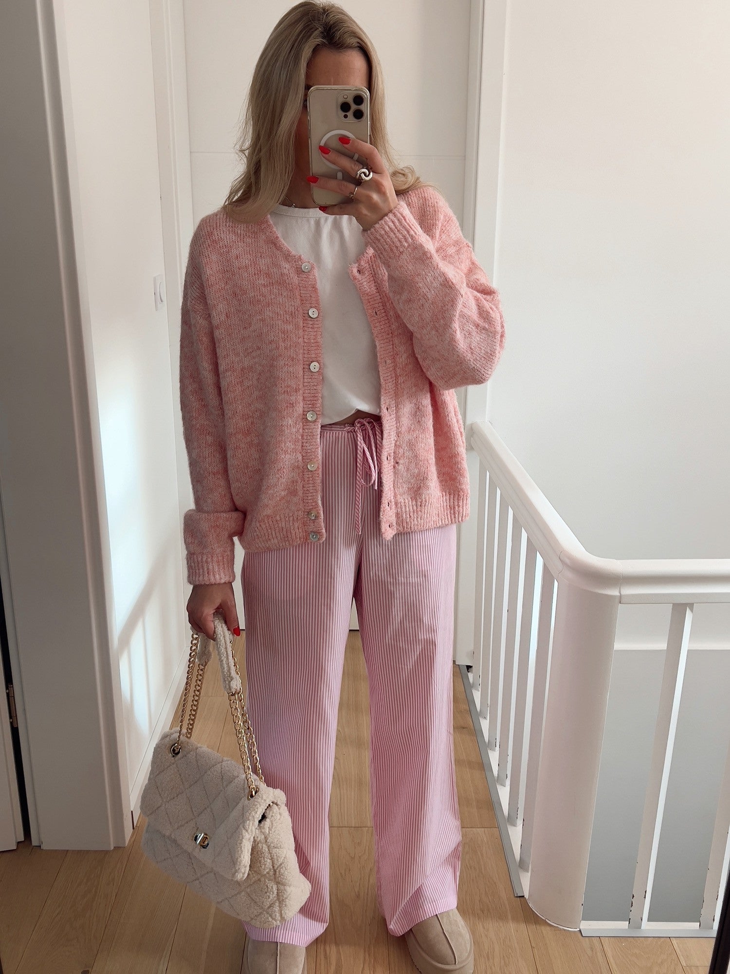 Gilet JULIA Rose